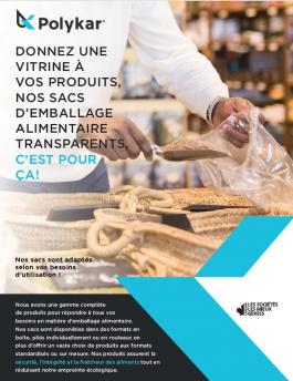 Sacs d'emballage alimentaire